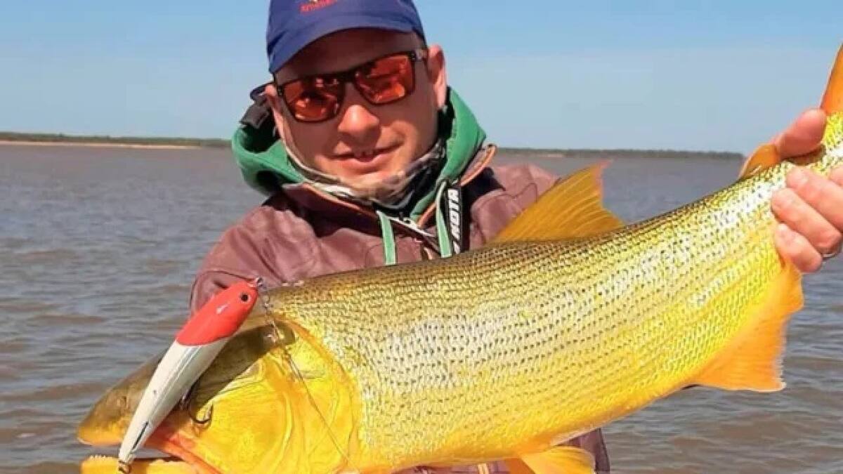 Pablo Ovando, guía de pesca que fue encontrado muerto en el río Paraná. Foto: NA.