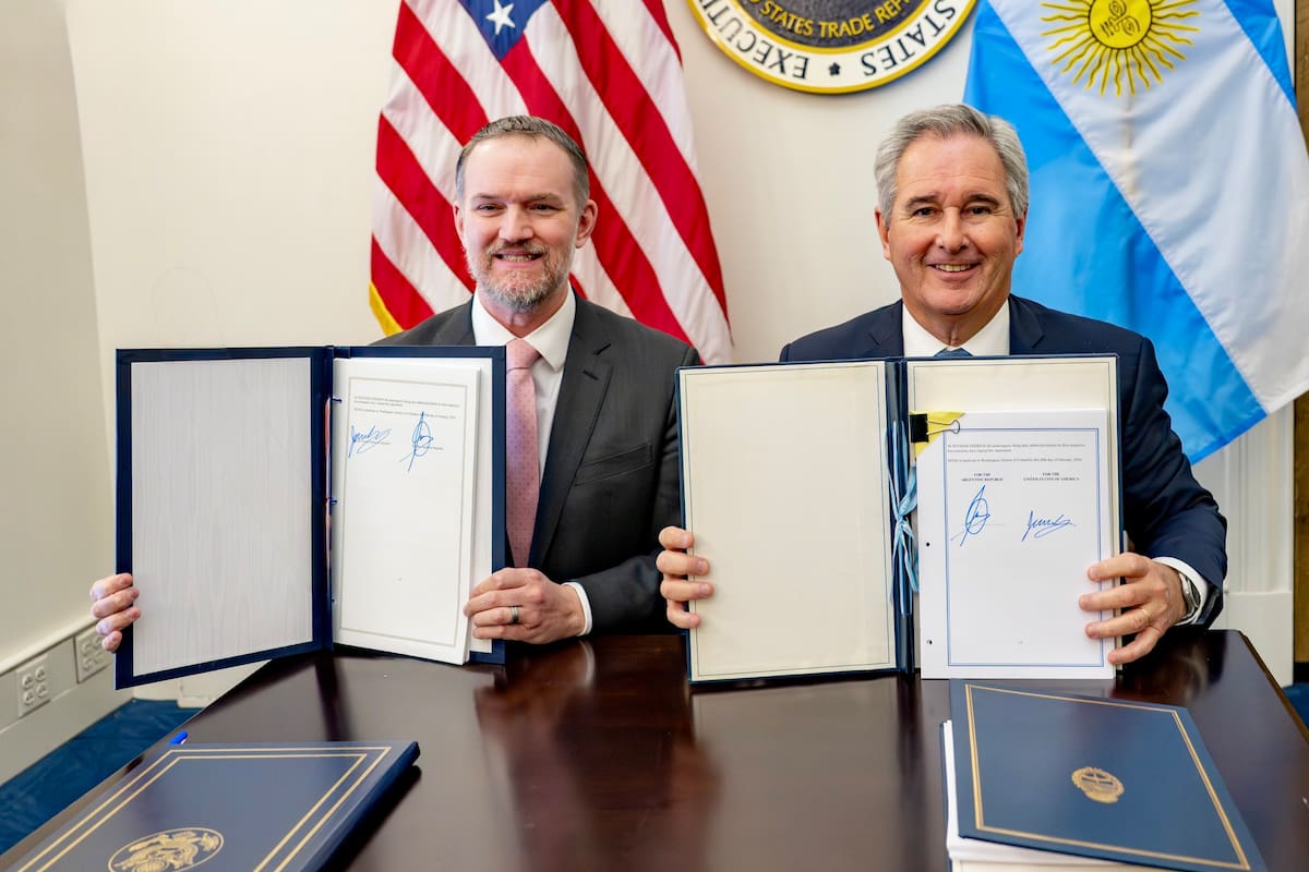 Pablo Quirno celebró el acuerdo comercial entre Argentina y Estados Unidos.