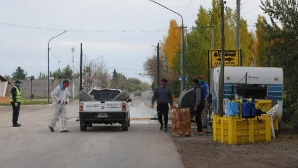 Paciente con coronavirus, Río Negro