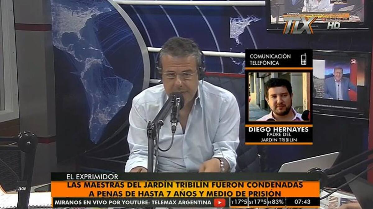 Padre de nena de Jardín Tribilín, Radio Latina, maltrato