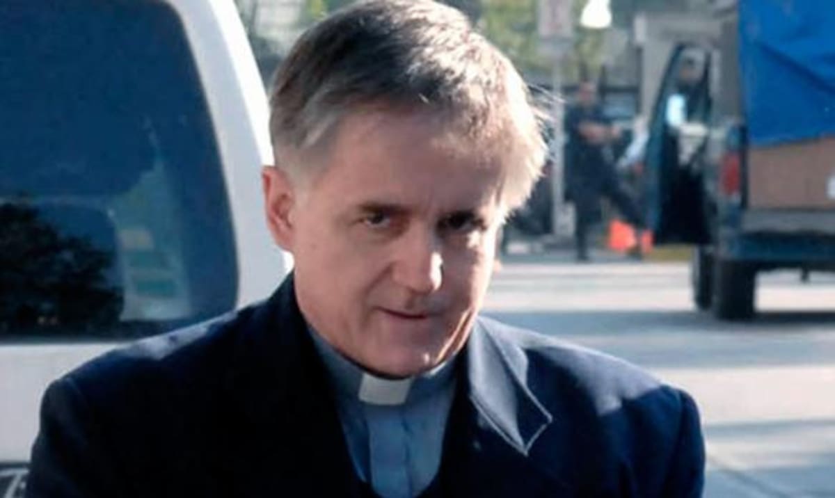 Padre Grassi. Foto: Télam.