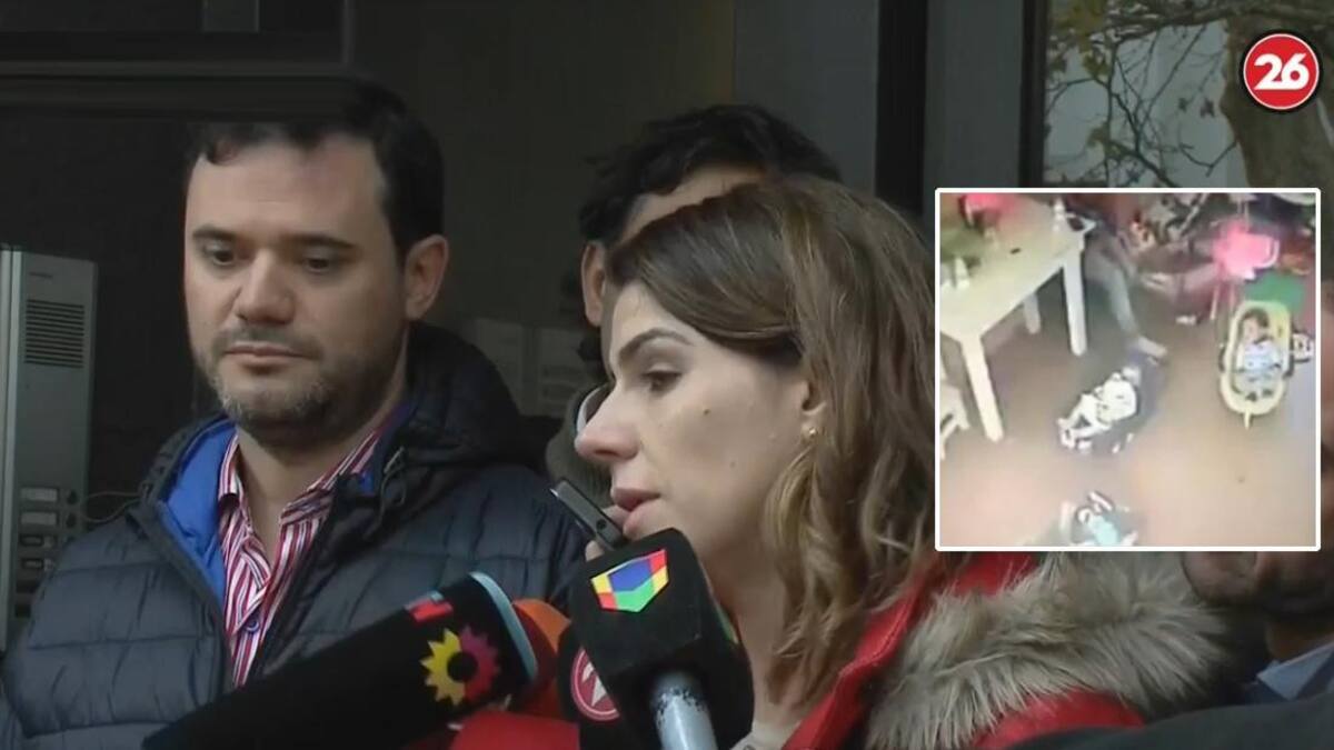 Padres de beba maltratada en jardín - Canal 26 - Mal trato