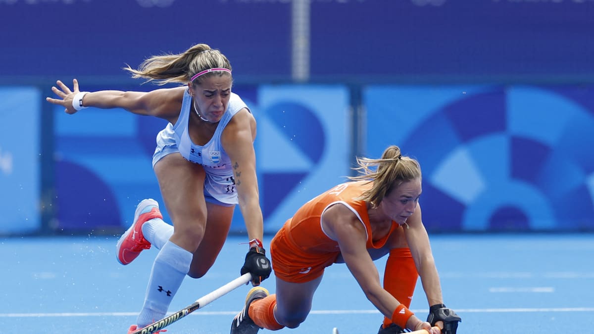 Países Bajos, Argentina, Las Leonas, Juegos Olímpicos de París 2024. Foto: Reuters.