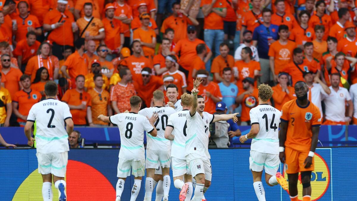 Países Bajos vs Austria, Eurocopa. Foto: Reuters