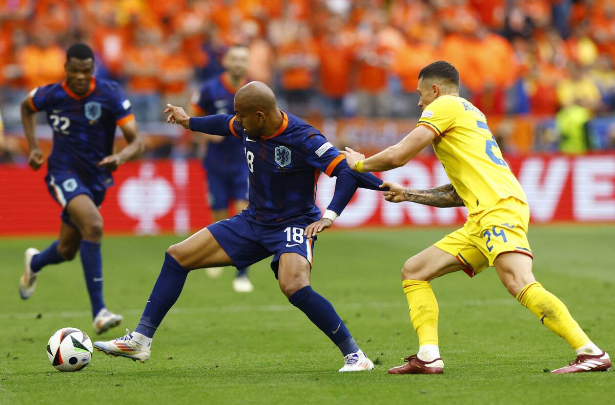 Países Bajos vs Rumania, Eurocopa. Foto: Reuters