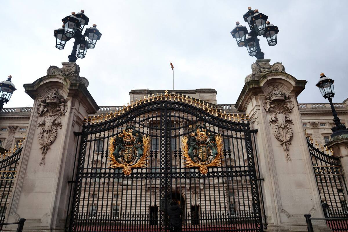Palacio de Buckingham. Foto: Reuters.