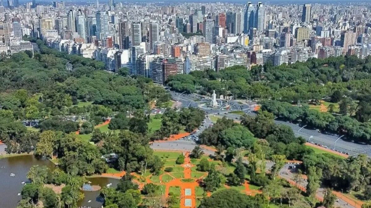El Parque Tres de febrero o más conocido como los Bosques de Palermo