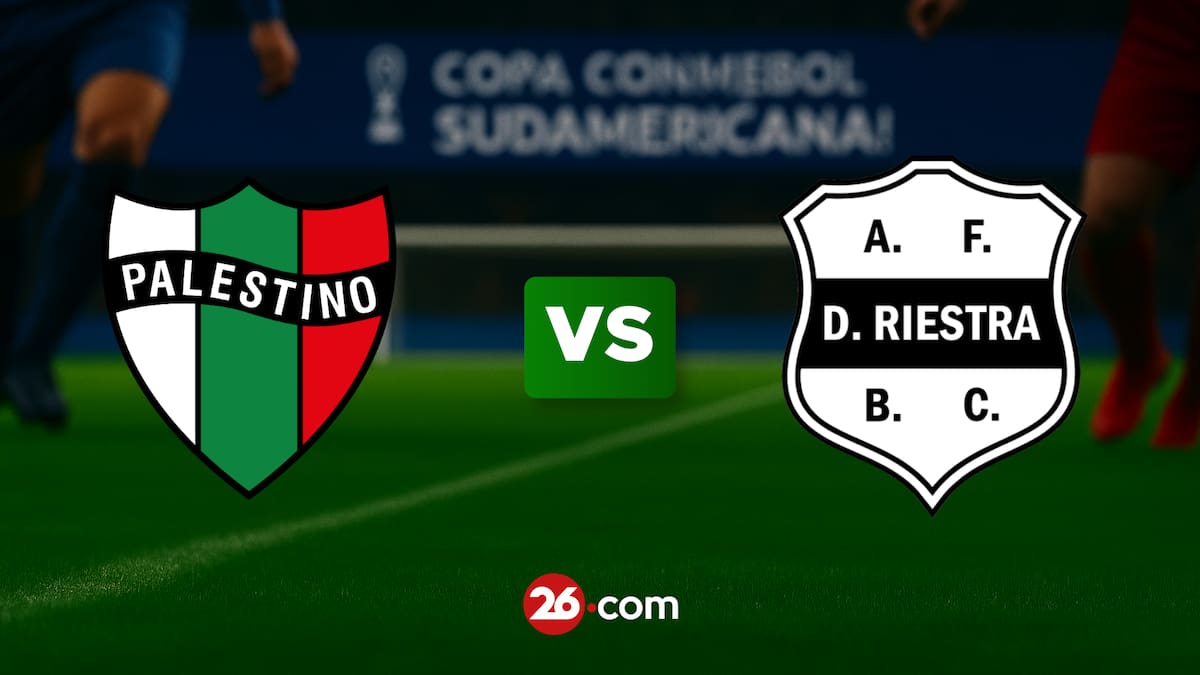 Palestino vs. Dep. Riestra EN VIVO hoy: resultado, goles y minuto a minuto de la Copa Sudamericana 2026