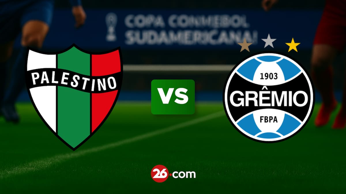 Palestino 0 - 0 Grêmio: así fue el empate por la Copa Sudamericana 2026