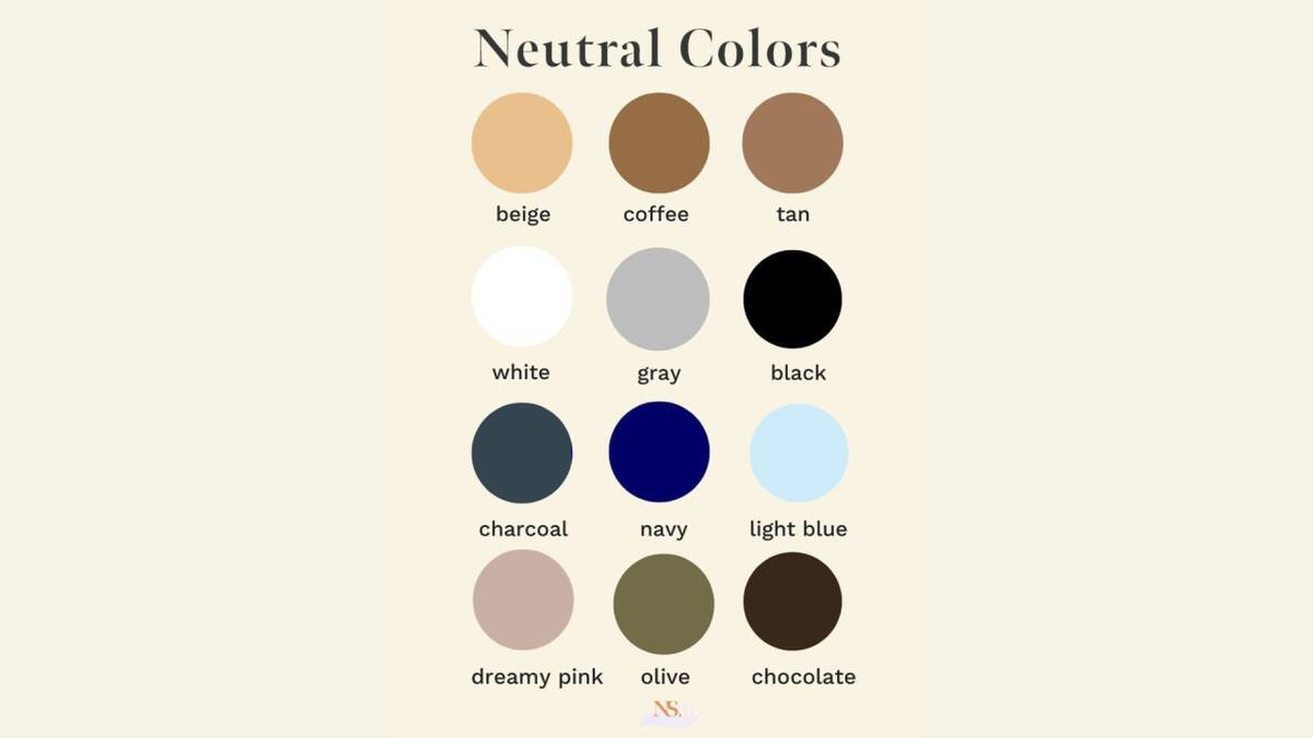Paleta de colores neutros. Foto: Pinterest.