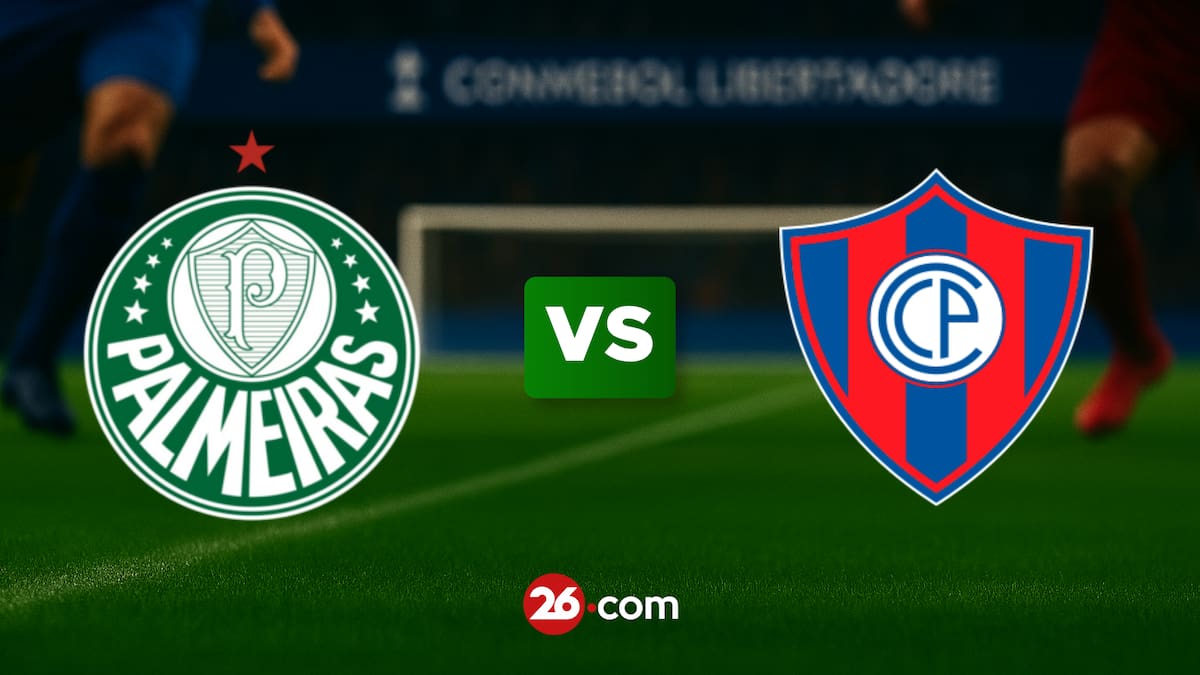 Palmeiras vs. Cerro Porteño EN VIVO hoy: resultado, goles y minuto a minuto de la Copa Libertadores 2026