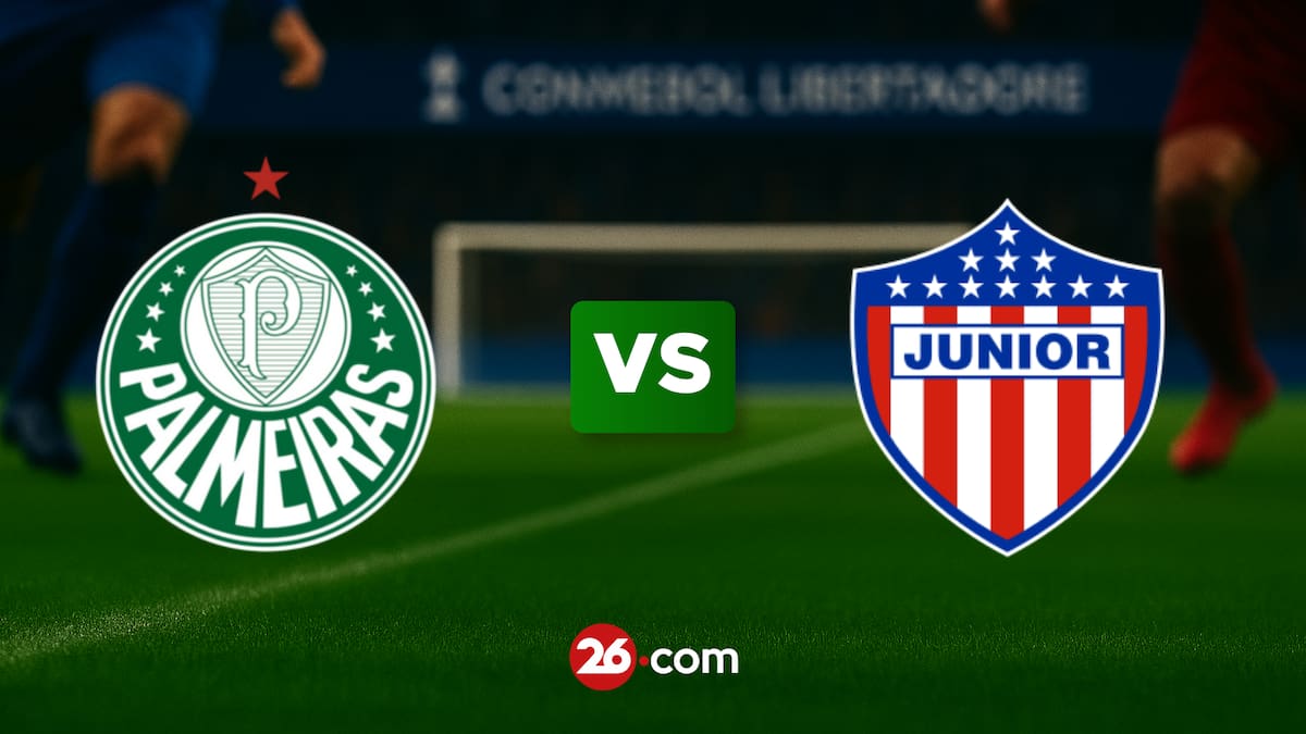 Palmeiras vs. Junior EN VIVO hoy: resultado, goles y minuto a minuto de la Copa Libertadores 2026