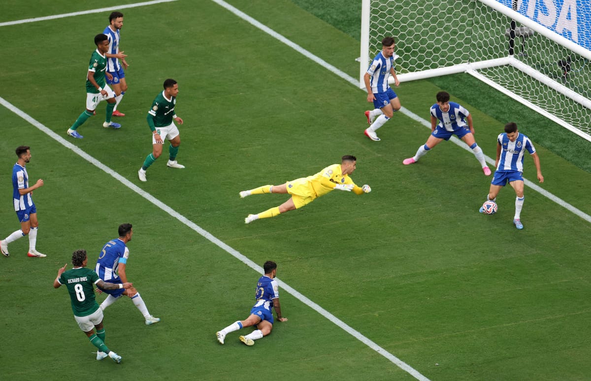 Palmeiras vs Porto, Mundial de Clubes. Foto: Reuters/Mike Segar