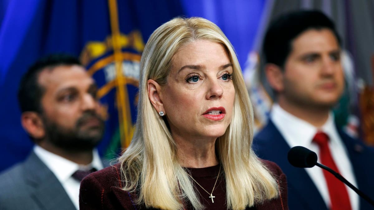 Pam Bondi.