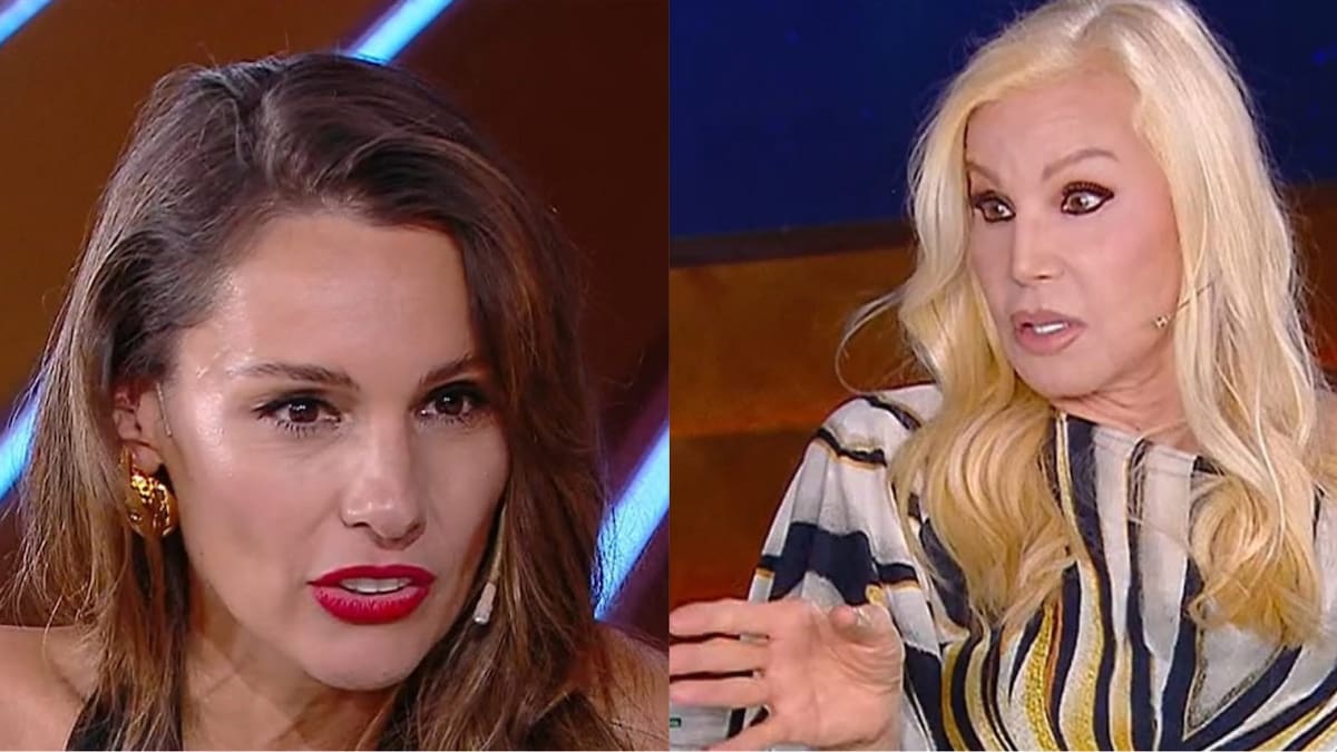 Pampita habló de su dolorosa separación con su ex pareja en el programa de Susana Giménez. Foto: X.