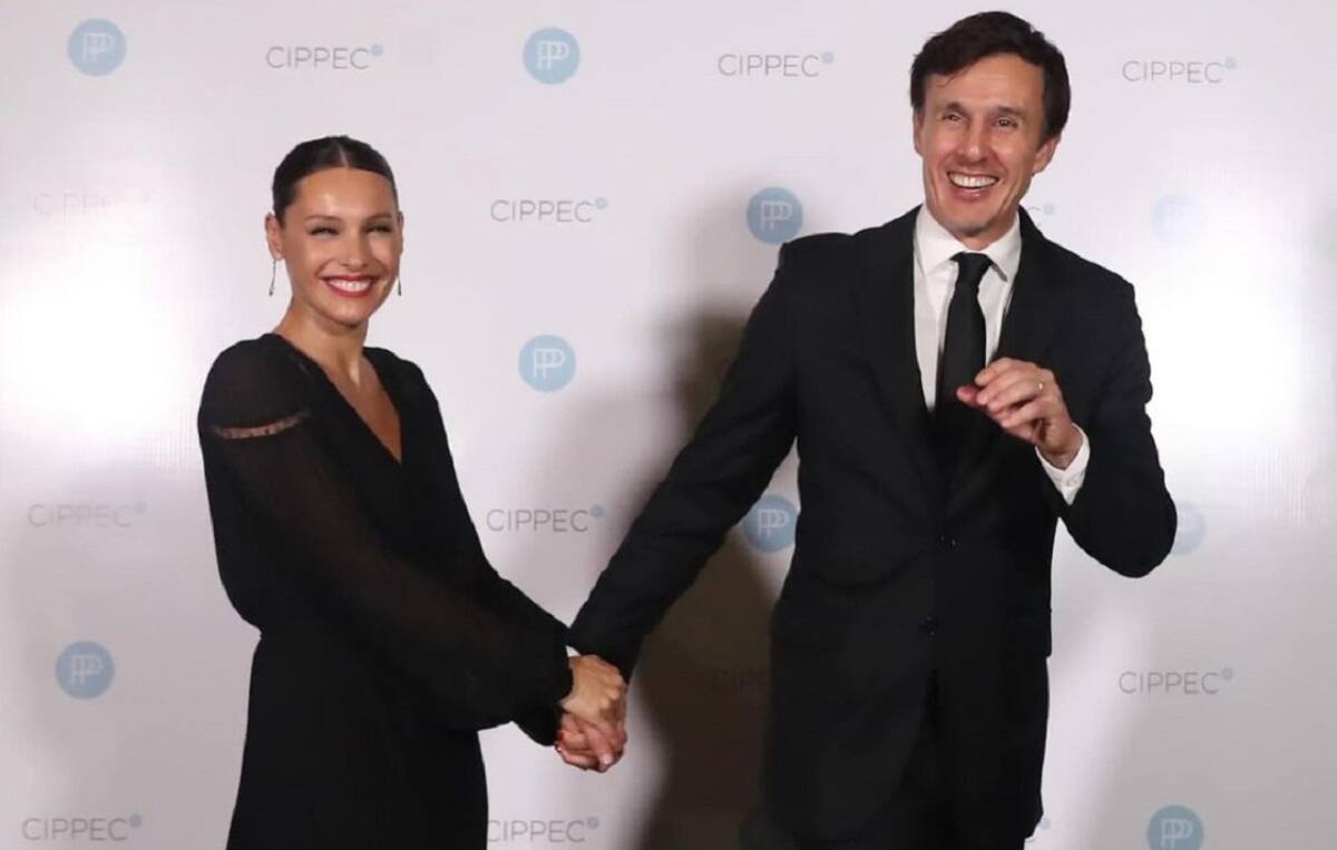 Pampita y Roberto García Moritán. Foto: Instagram @robergmoritan