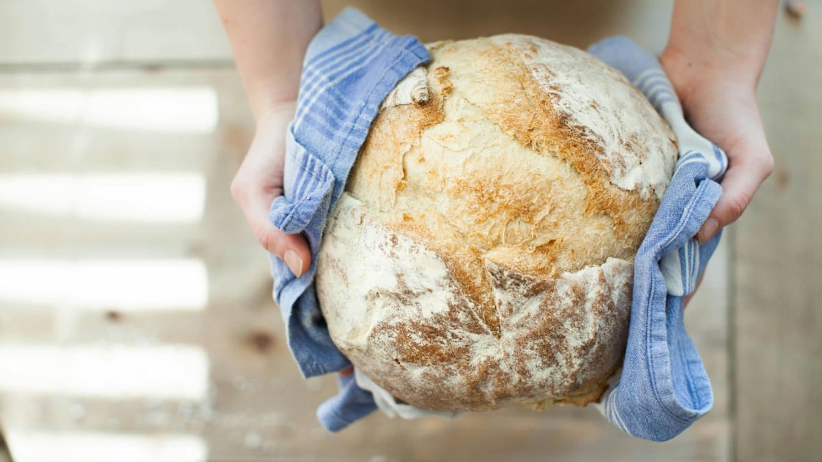 Pan, receta. Foto: Pexels.