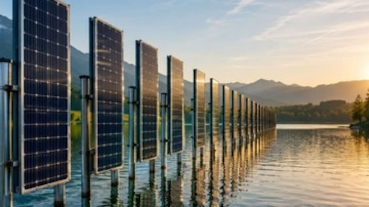 Paneles solares verticales: la innovación tecnológica que genera más energía cuando más se necesita