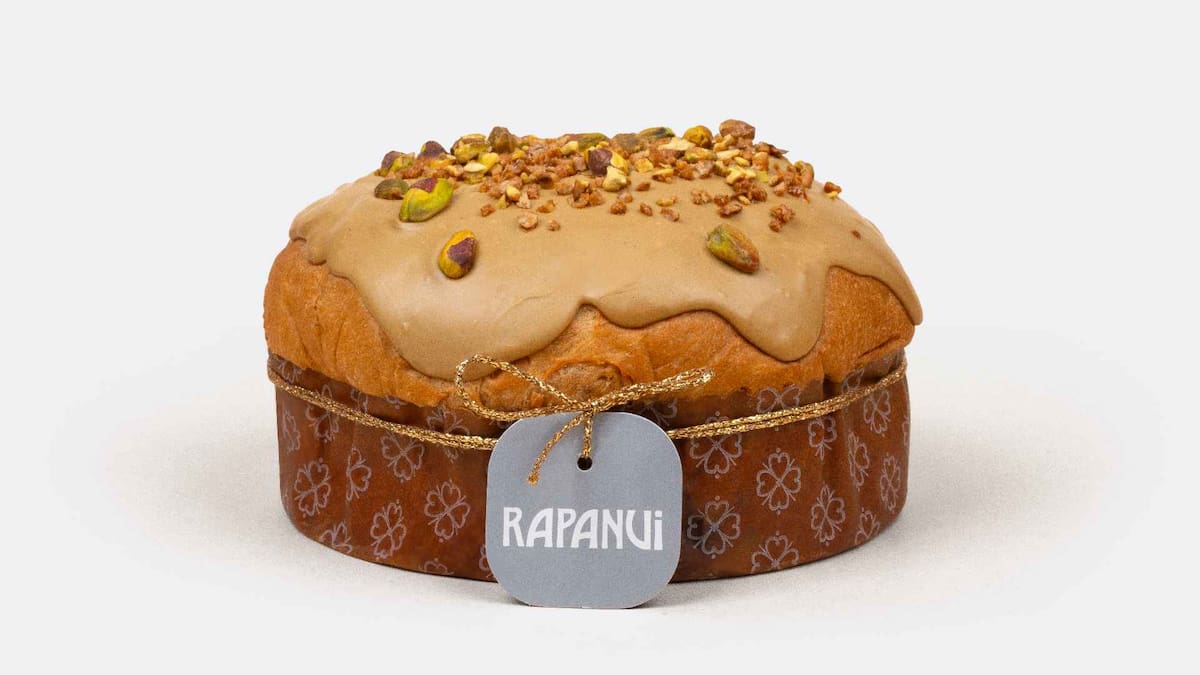 Panettone Pistachos.