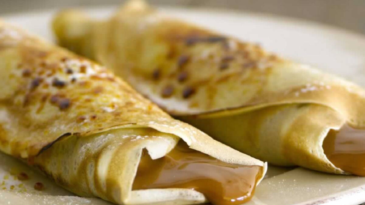 Los panqueques se destacan en la gastronomía por su versatilidad. Foto captura video.