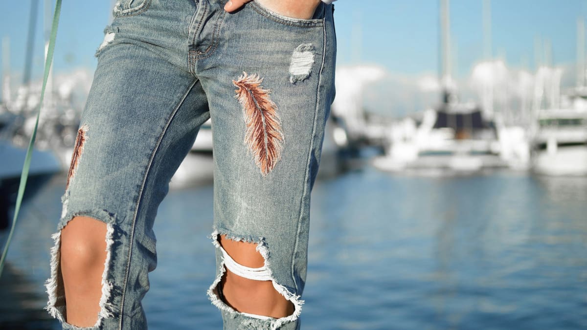 Pantalón de jean, jeans. Foto Unsplash
