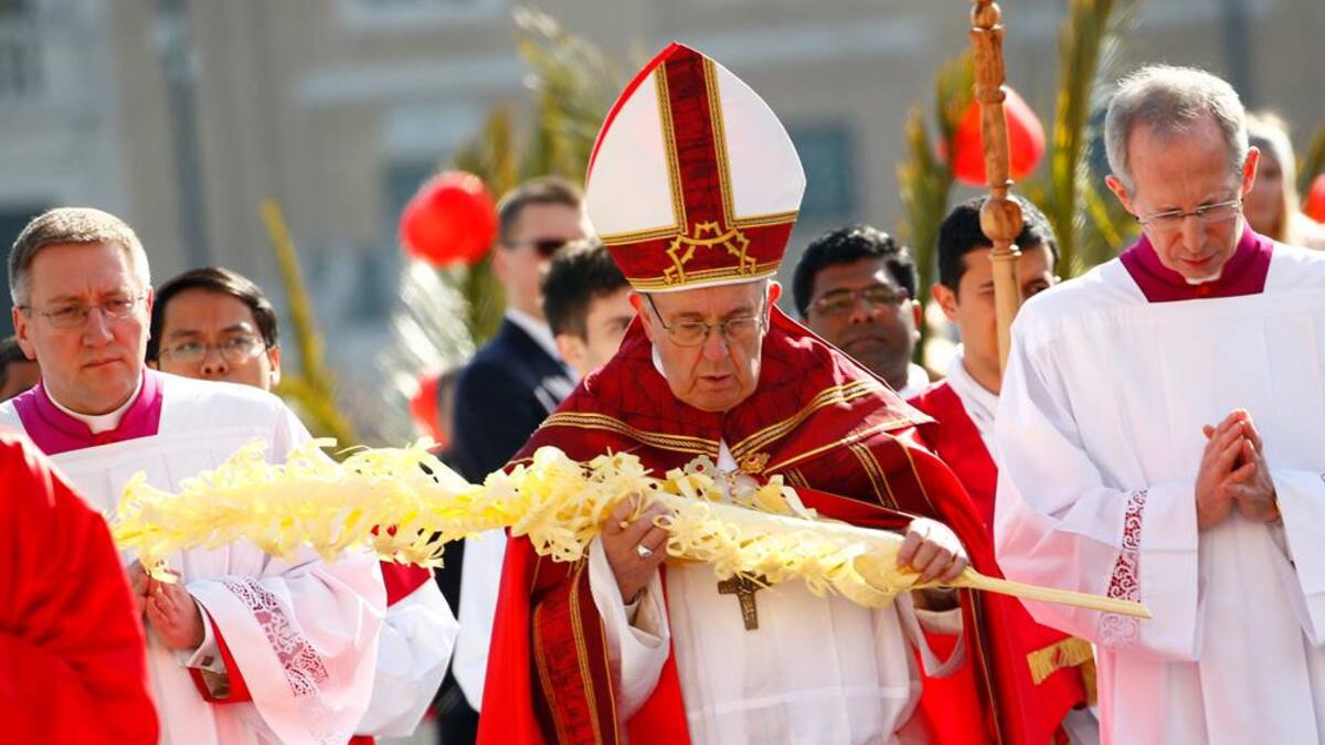 Papa Francisco - Domingo de Ramos (Reuters)