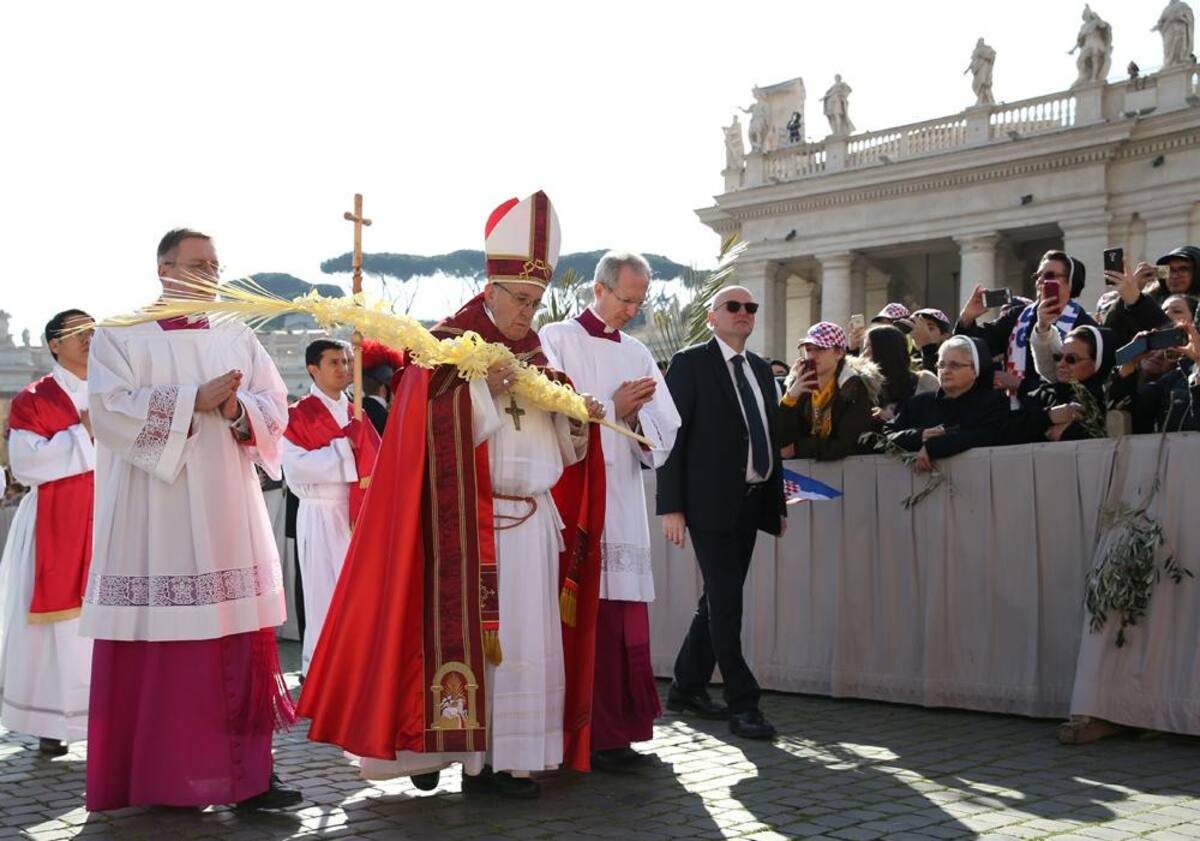 Papa Francisco - Domingo de Ramos (Reuters)