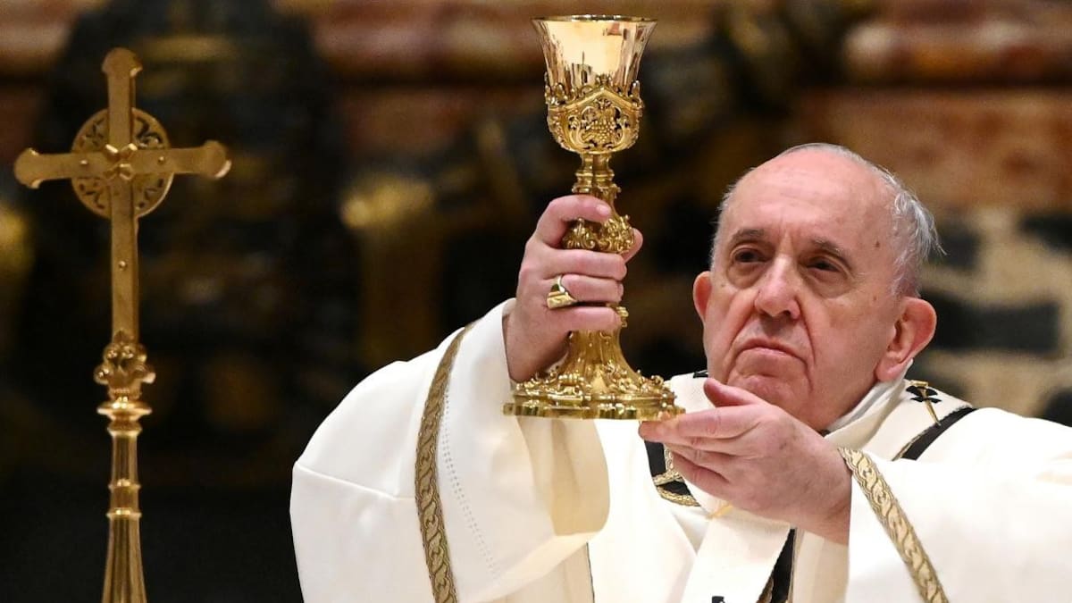 Papa Francisco en Misa de Gallo, REUTERS