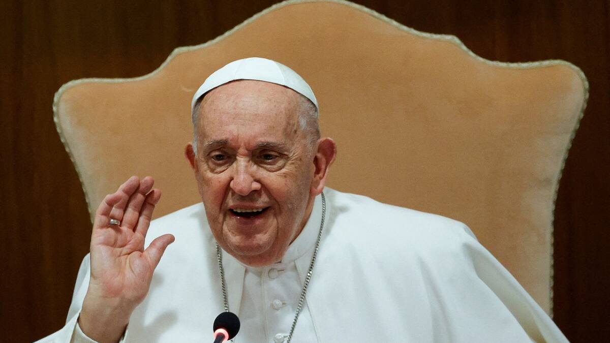 Papa Francisco. Foto de archivo, Reuters.