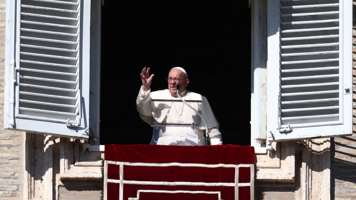 El Papa Francisco volvió a solidarizarse con las víctimas de las inundaciones en España. Foto: Reuters.