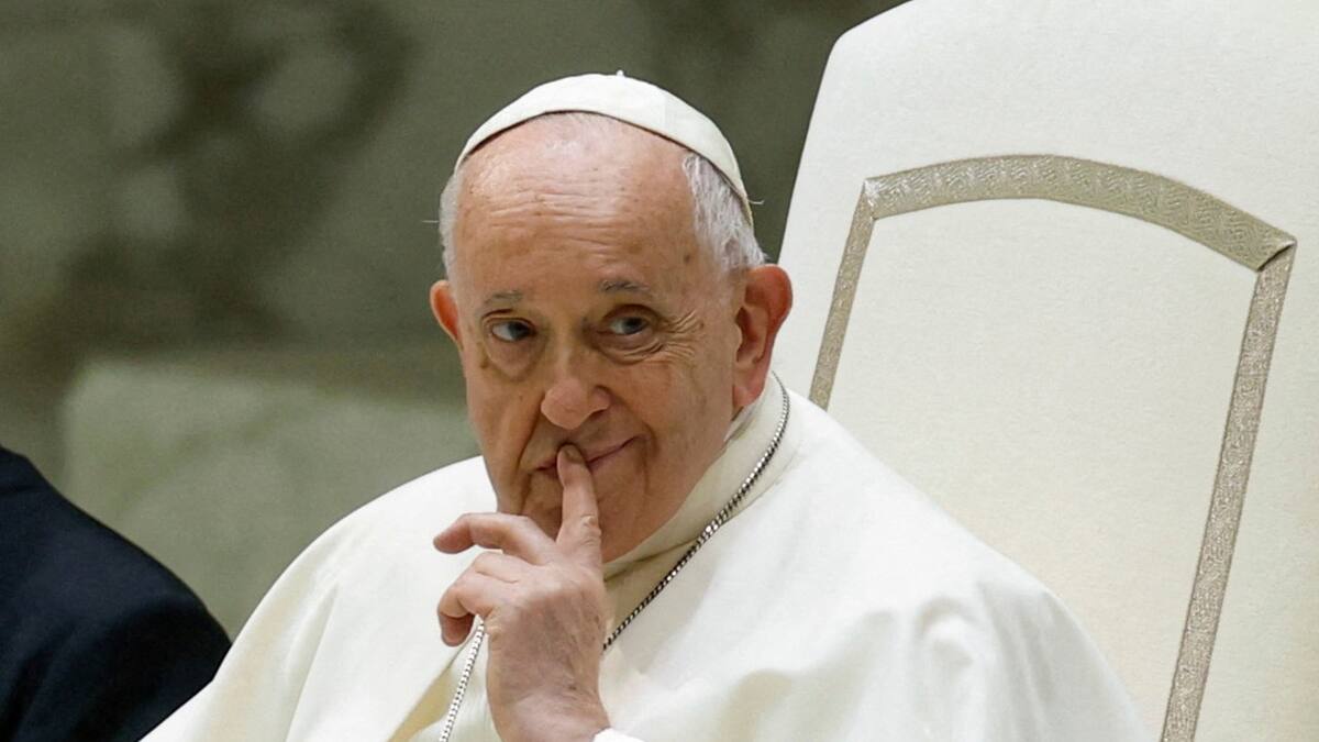 Papa Francisco. Foto: Reuters.