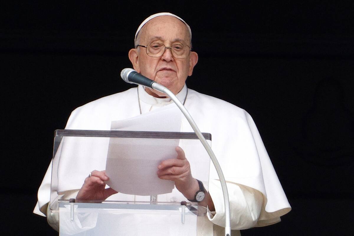 Papa Francisco. Foto: Reuters.
