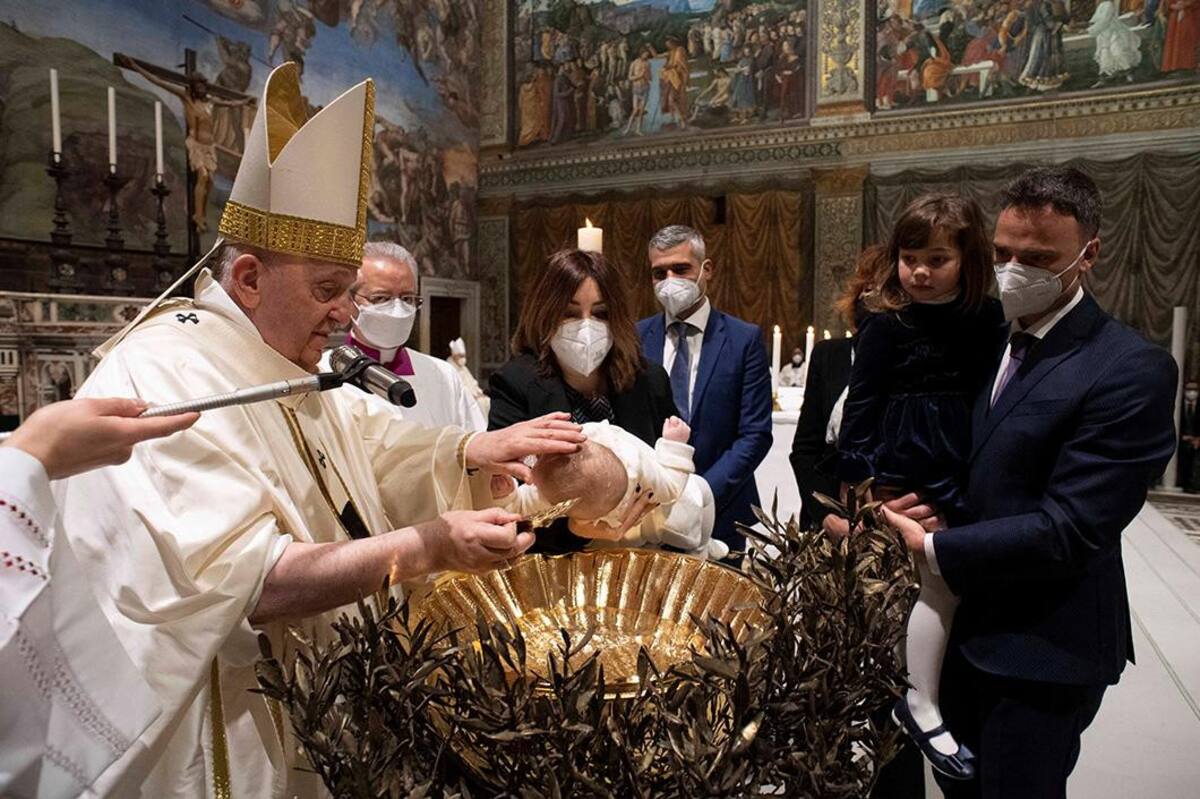 Papa Francisco, Iglesia, Vaticano, bautismo, Reuters