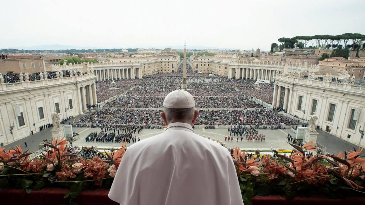 Papa Francisco, mensaje de Pascuas, domingo de Pascuas, Semana Santa, Reuters