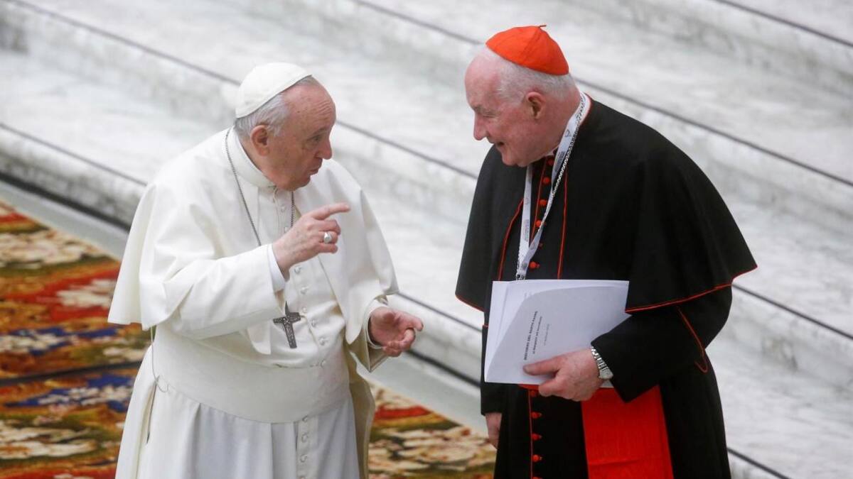 Papa Francisco y Marc Armand Ouellet