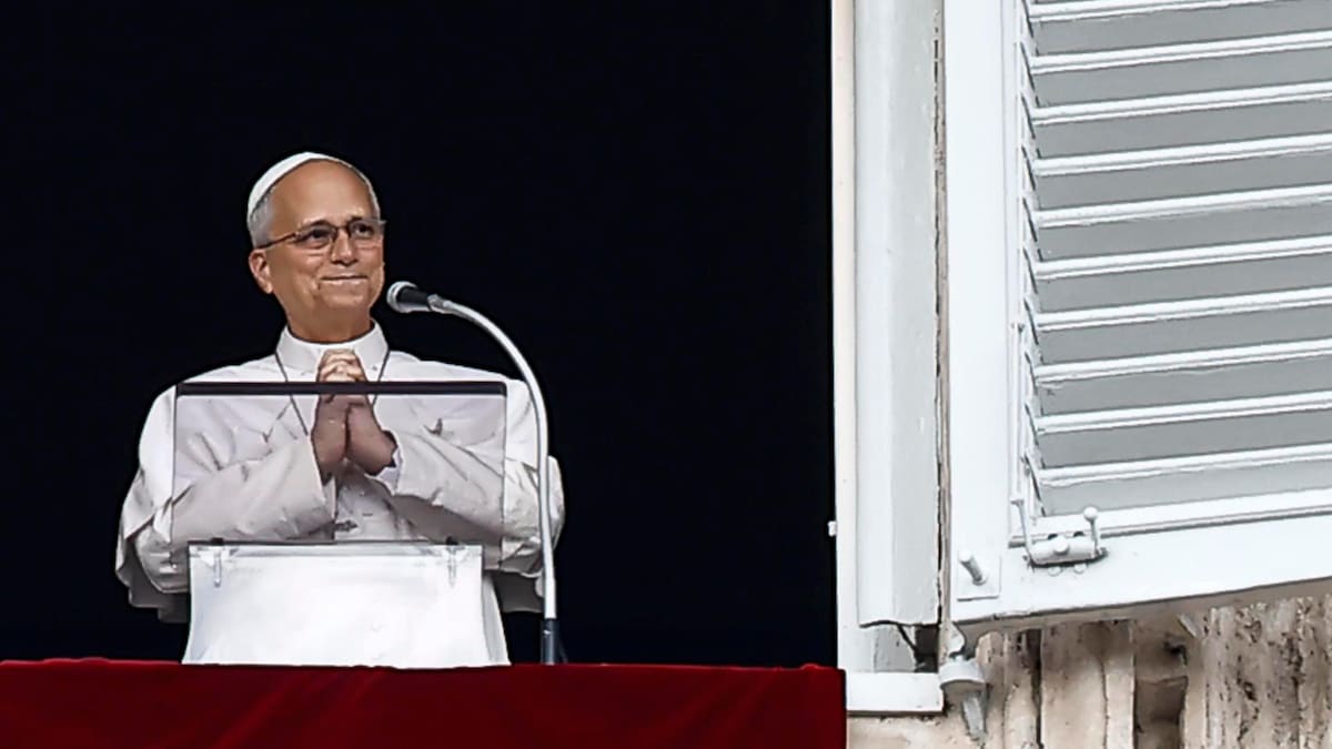El papa León XIV reapareció tras recibir el alta del hospital Gemelli.