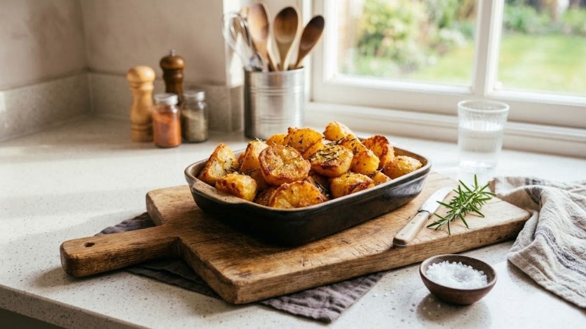 Los chefs coinciden: “Si vas a hacer papas, no las pongas directamente en el horno, hervilas 5 minutos antes”