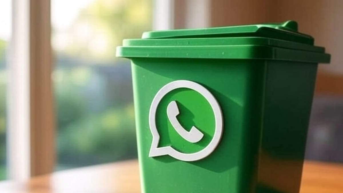 Papelera de reciclaje de WhatsApp.