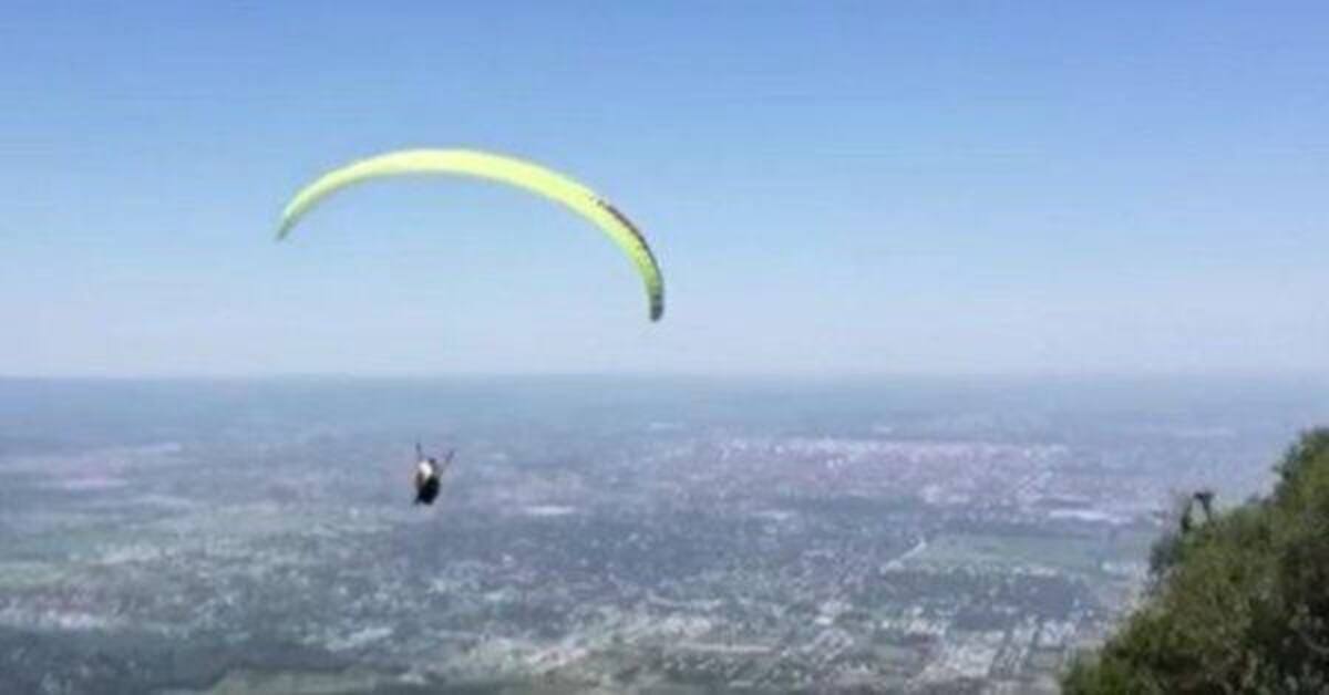 Parapente - accidente