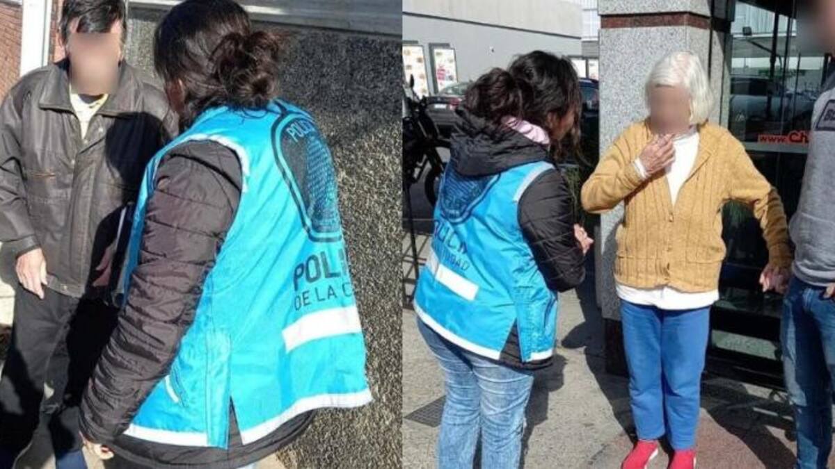 Pareja de ancianos de 81 y 69 años. Foto: NA.
