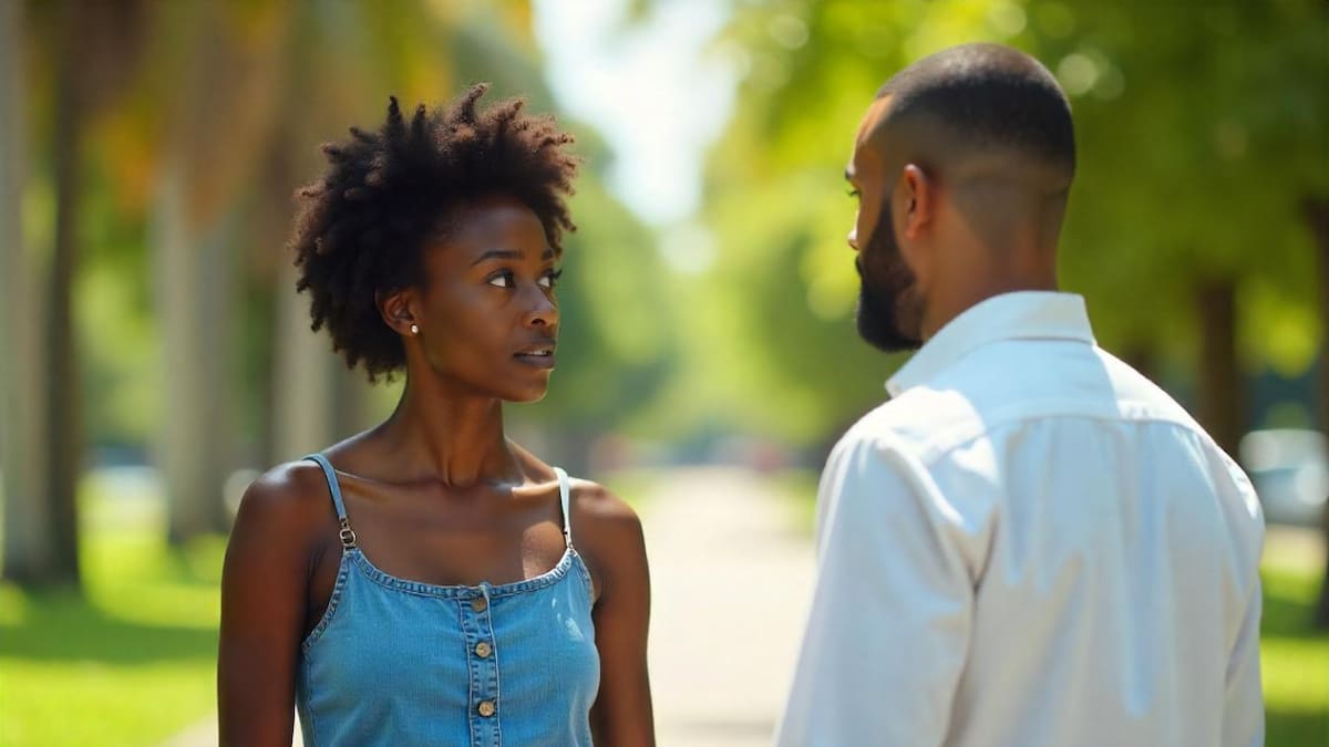 Pareja, discusión, relaciones. Foto: Freepik AI.