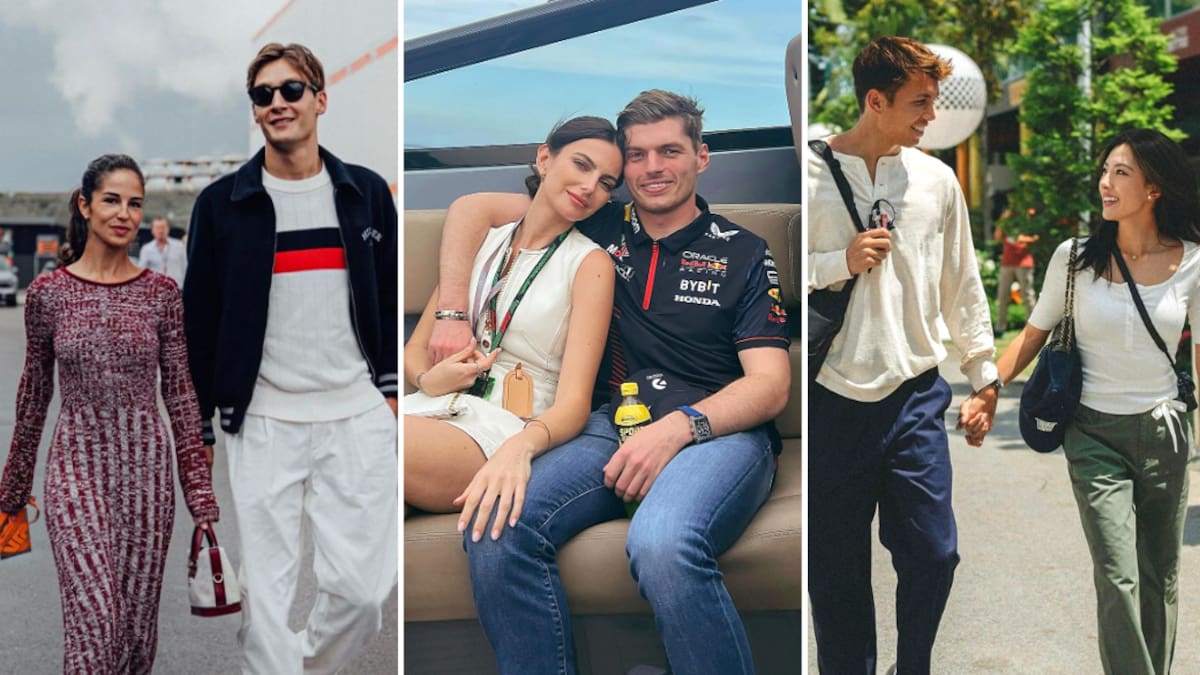 Parejas de la Fórmula 1.