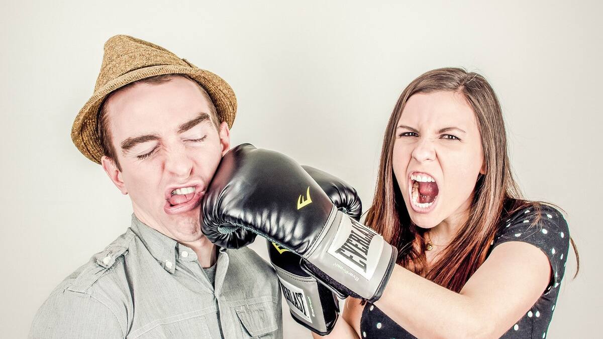 Parejas, peleas. Foto: Pixabay.