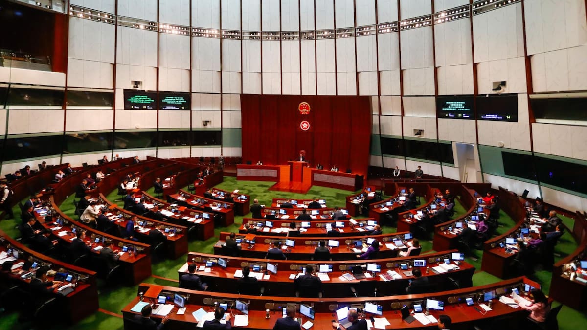 Parlamento de Hong Kong. Foto: EFE.