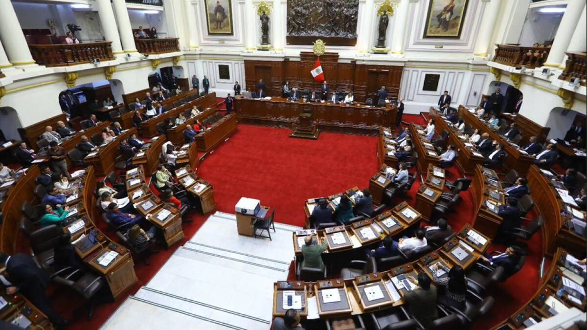 Parlamento de Perú. Foto: Instagram/ @congresodelperu