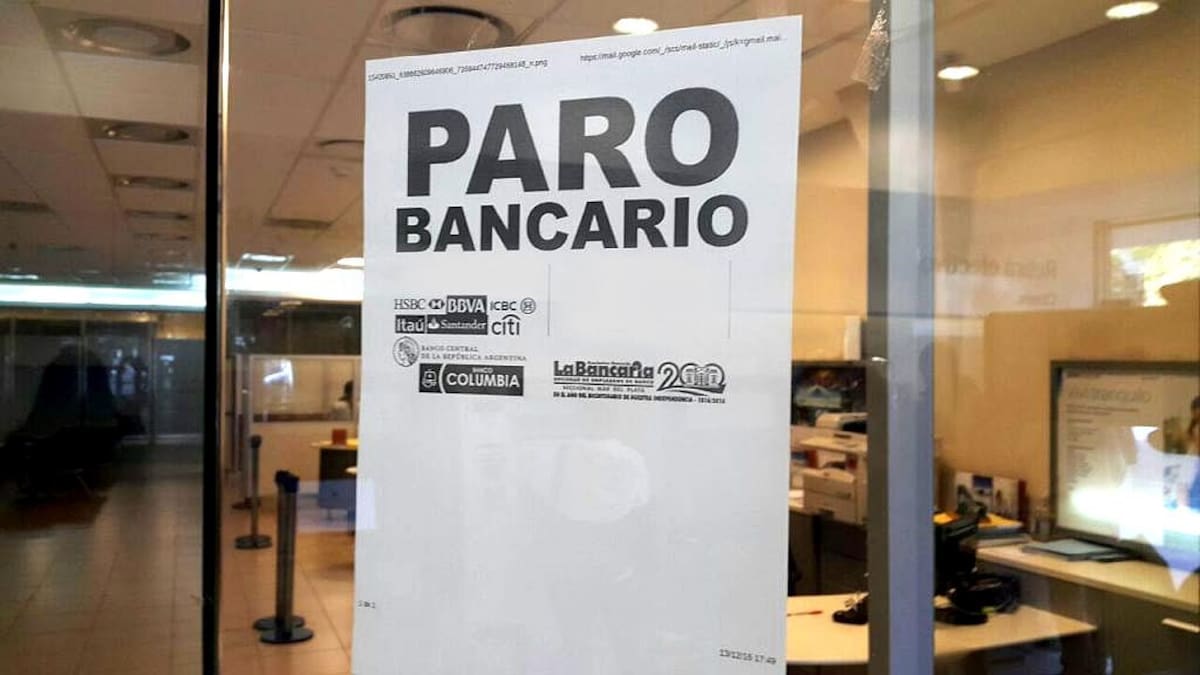 No habrá bancos este viernes en todo el país en reclamo de aumento salarial