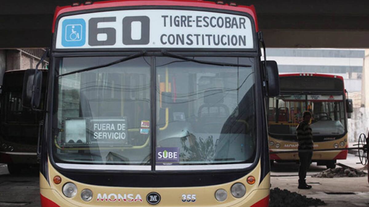 Paro de la Línea 60