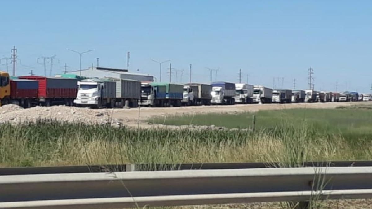 Paro de transportistas, paro de camioneros, NA