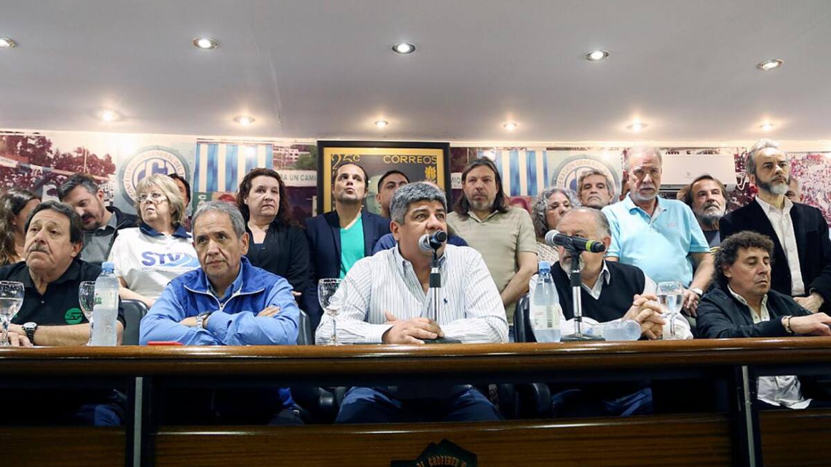 Paro general - Conferencia en Camioneros (NA)