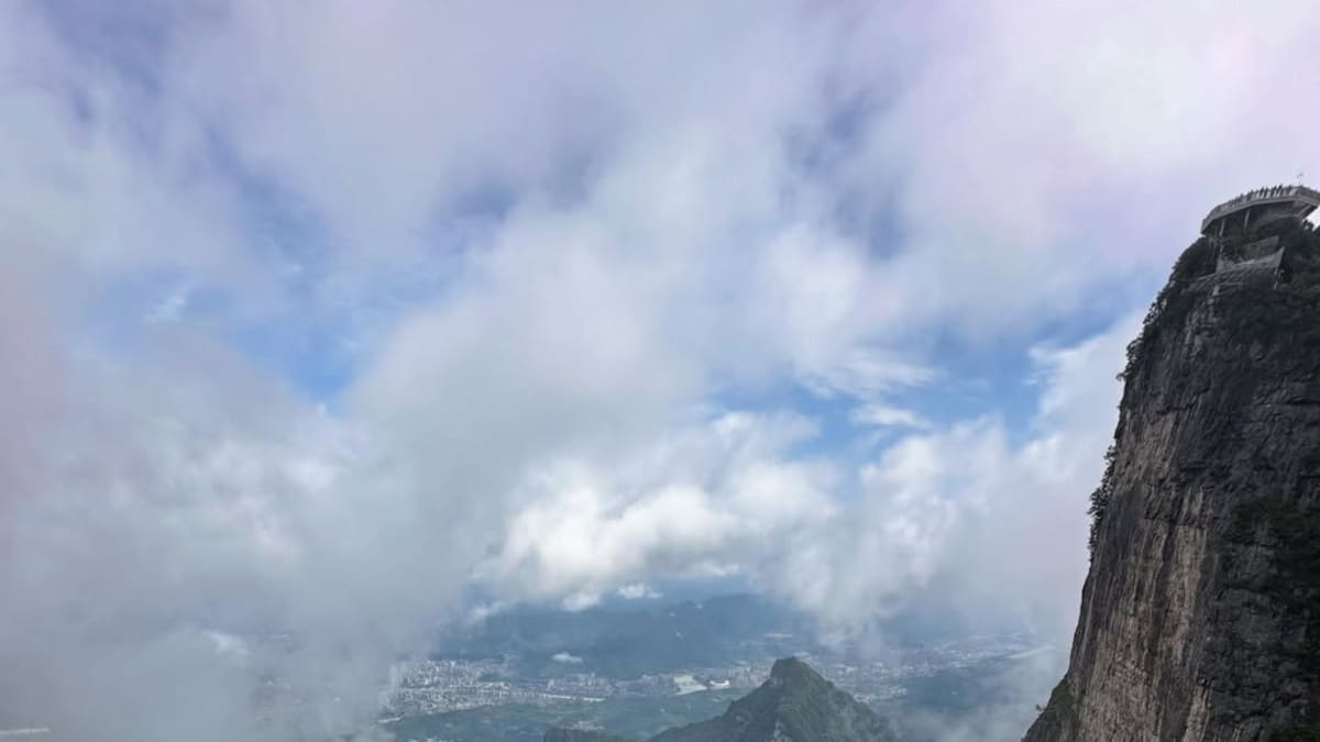 Parque Nacional Forestal de Zhangjiajie, China.